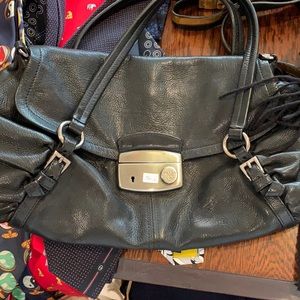 Prada leather hand bag